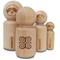 Dwennimmen Adinkra African Strength Humbleness Rubber Stamp for Stamping Crafting Planners